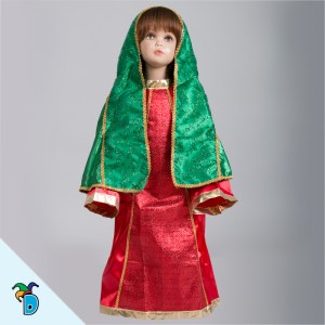 Disfraz Virgen  De Guadalupe