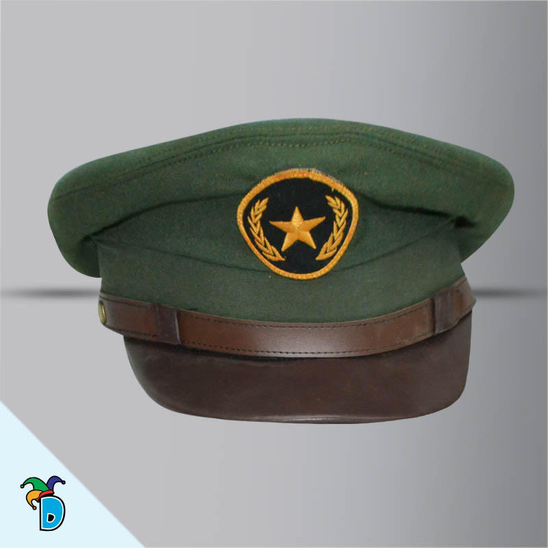 cada vez Voluntario Sombra Sombreros y Cascos : Gorra Militar Capitán Verde